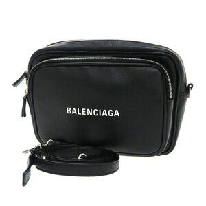 Balenciaga Everyday Camera Bag black leather